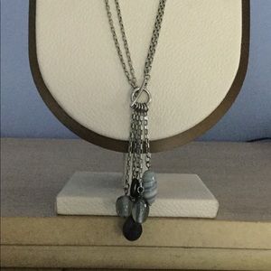 Lia Sophia - Silver and Blues Myth Necklace